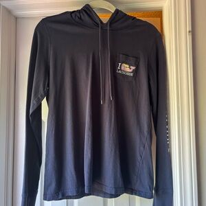 Vineyard vines blue long sleeve tshirt navy blue womens small lacrosse